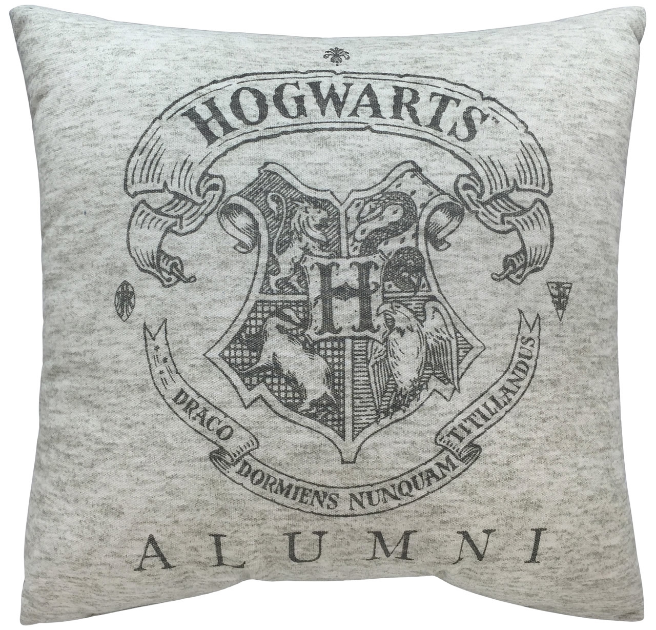 Harry Potter Hogwarts Crest Alumni Square Shaped Filled Printed Cushion
