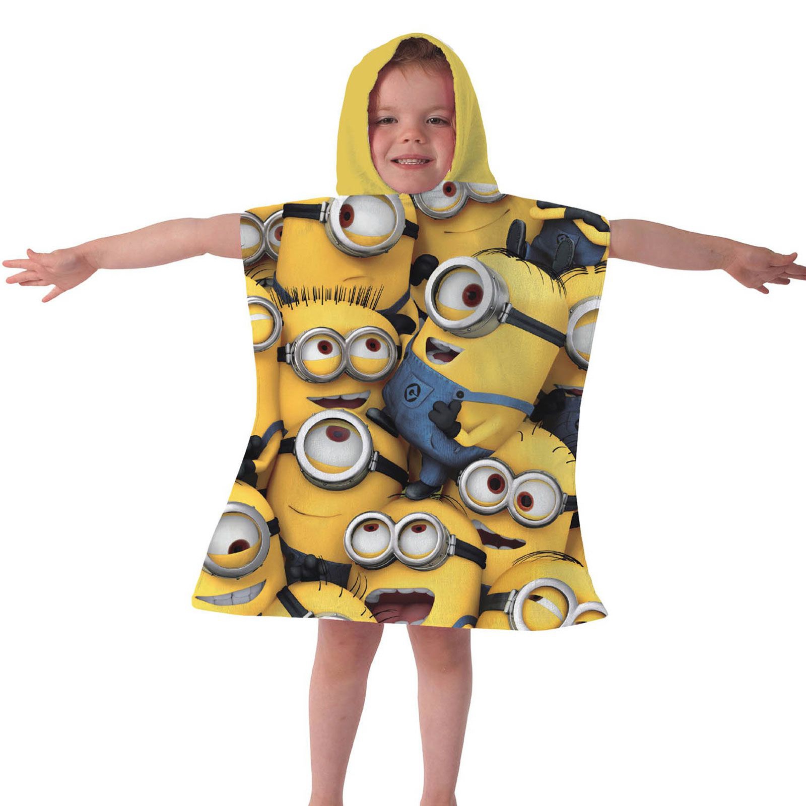 Despicable Me 'All Over Minions' Poncho Towel