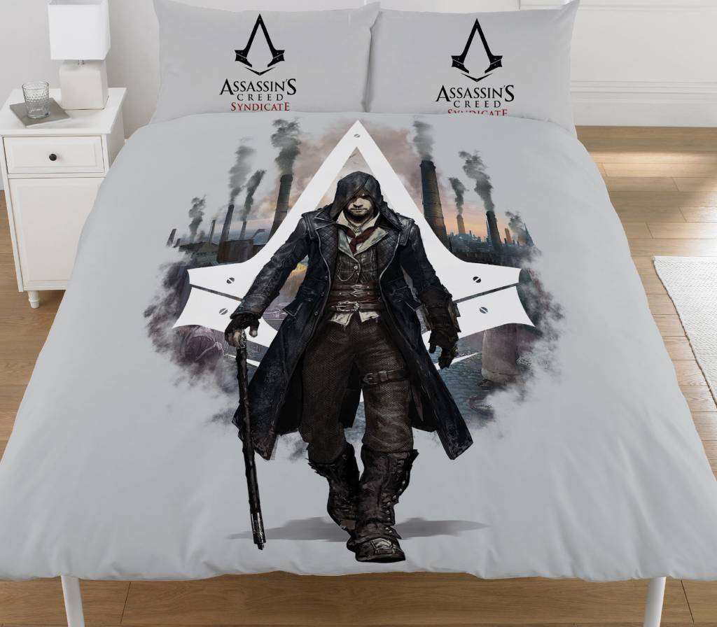 Assassins Creed 'Syndicate' Panel Double Bed Duvet Quilt Cover Set