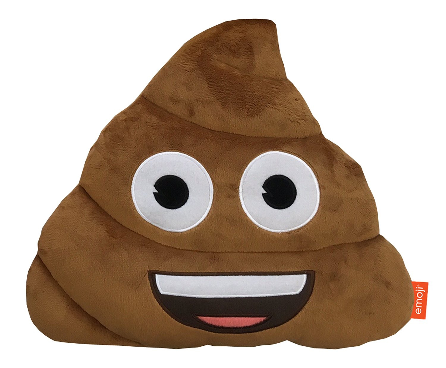 Emoji Emoticons 'Poo' Poop Plush Shaped Cushion