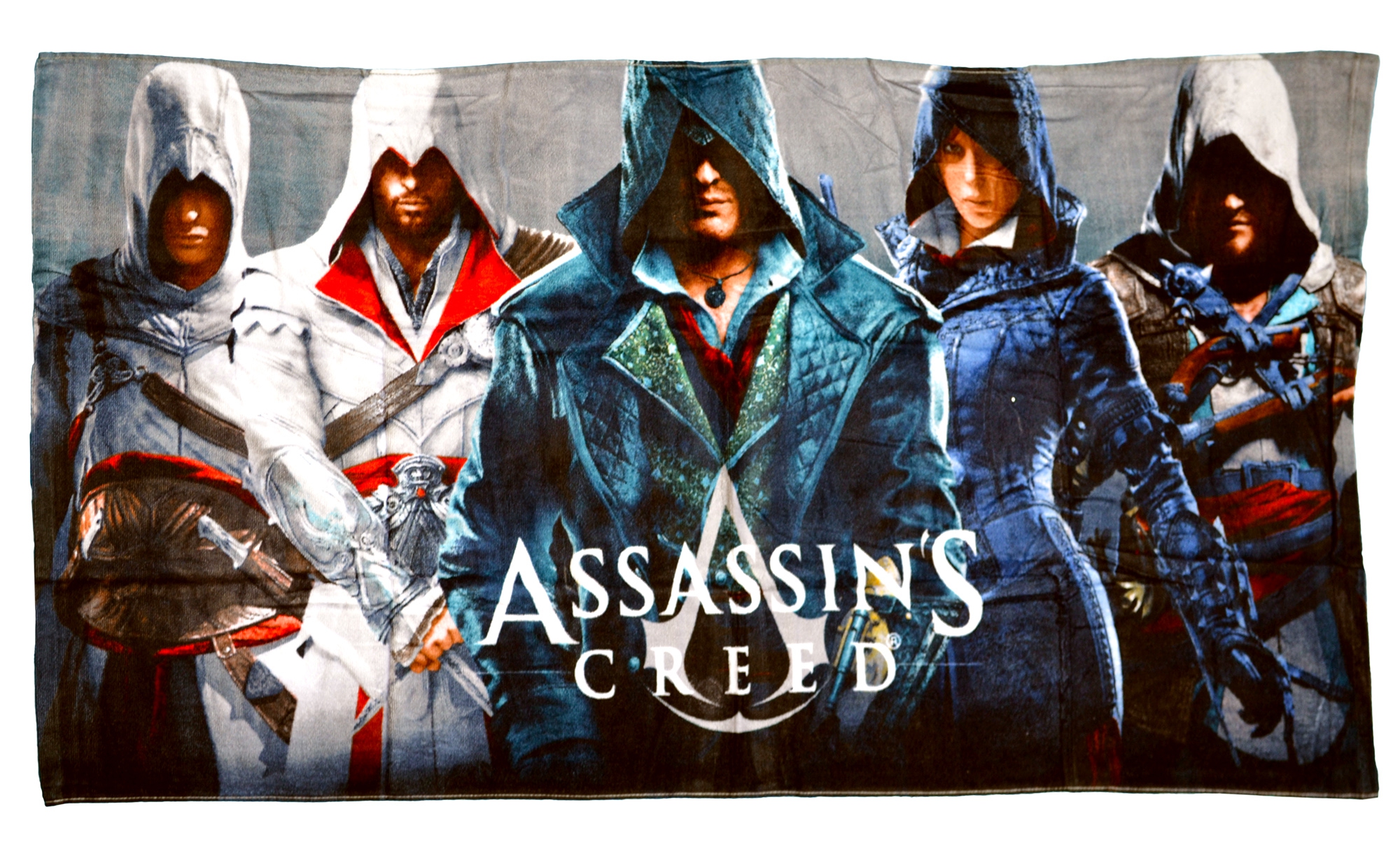 Assassin' S Creed Printed Beach Towel