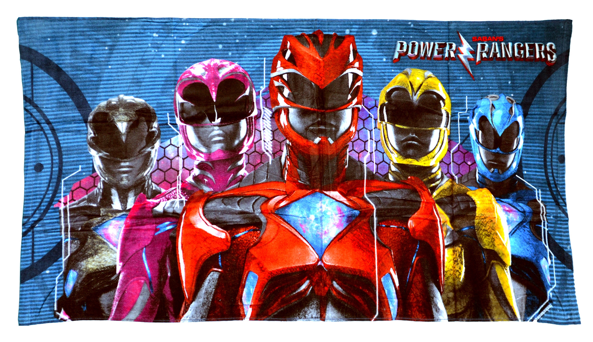 Power Rangers 'Power Within' Printed Beach Towel