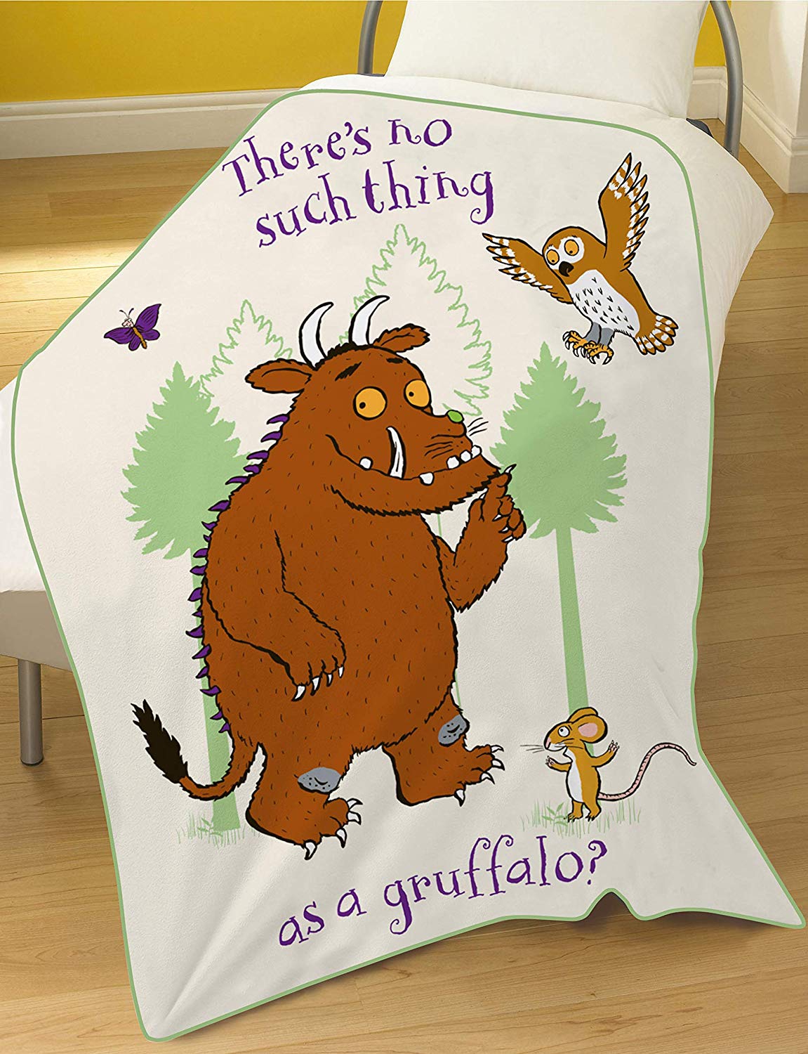 The Gruffalo Multi Panel Fleece Blanket Throw