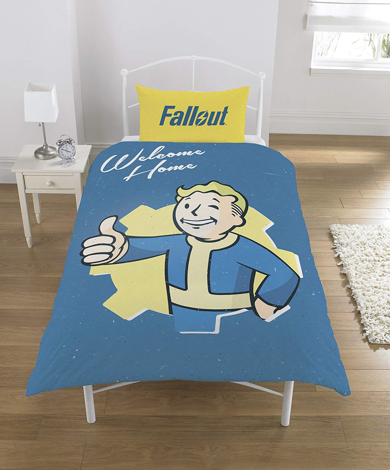 Fallout Polycotton Panel Single Bed Duvet Quilt Cover Set