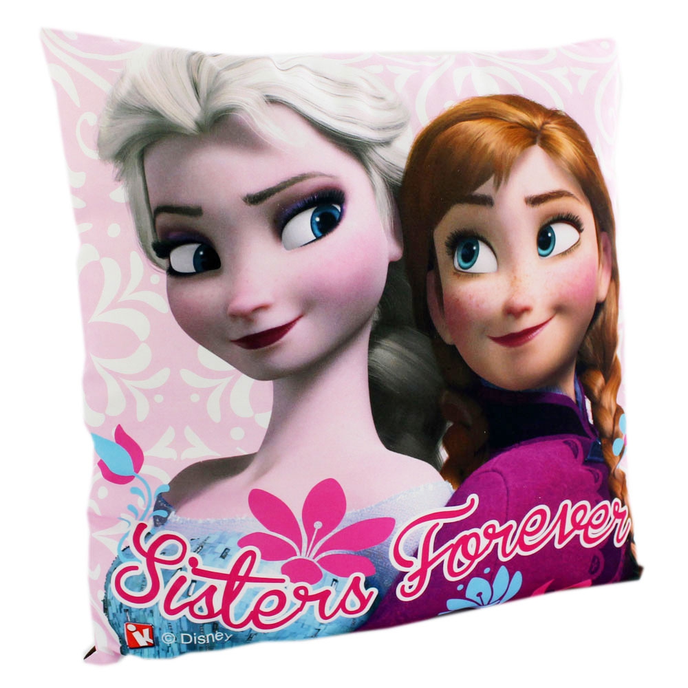 Disney Frozen Elsa & Anna 'Sisters Forever' Printed Cushion
