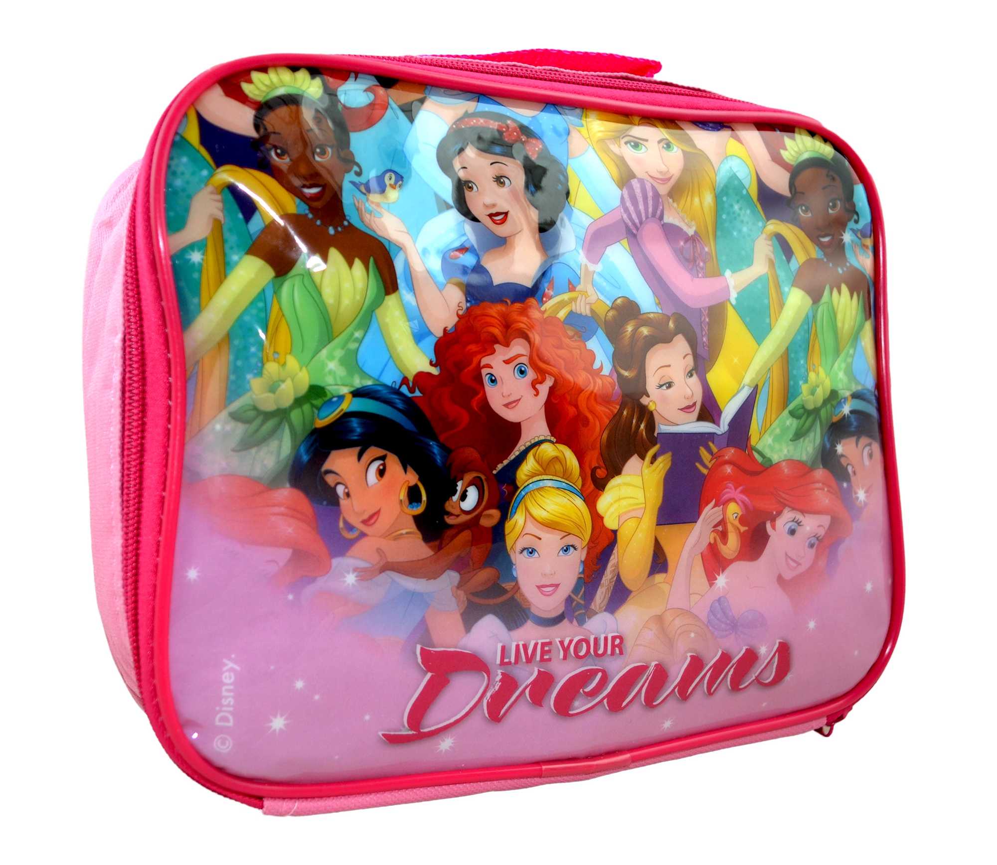 Disney Princess 'Live Your Dreams' School Rectangle Lunch Bag