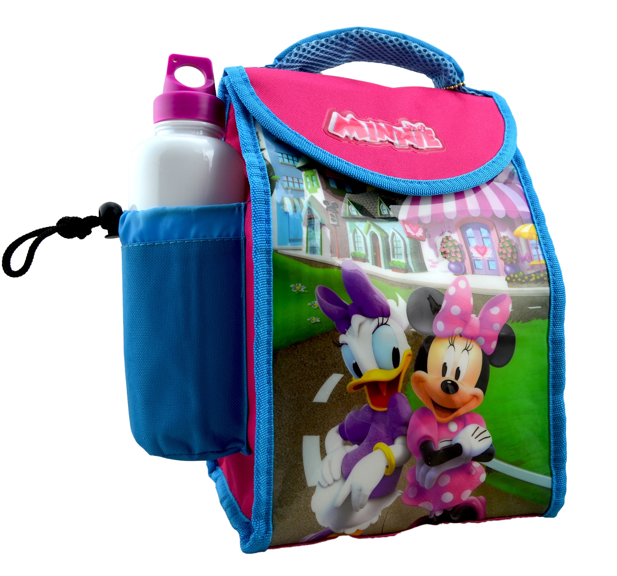 Disney Minnie Mouse 'Friends' School Lunch Bag with Bottle