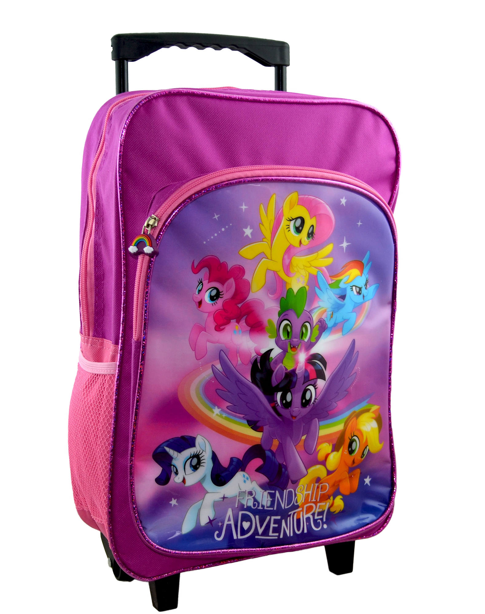 My Little Pony 'Friendship' School Travel Trolley Roller Wheeled Bag