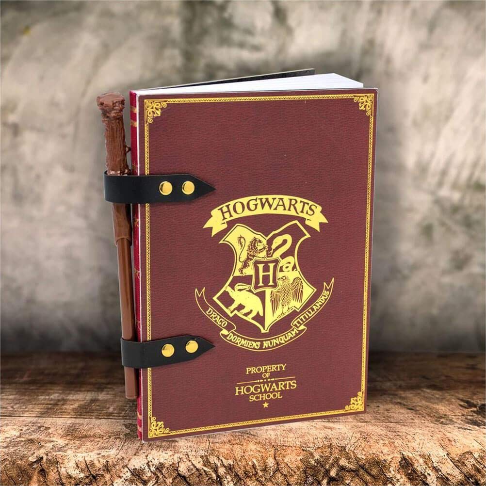 Harry Potter & Wand Pencil Set Notebook Stationery