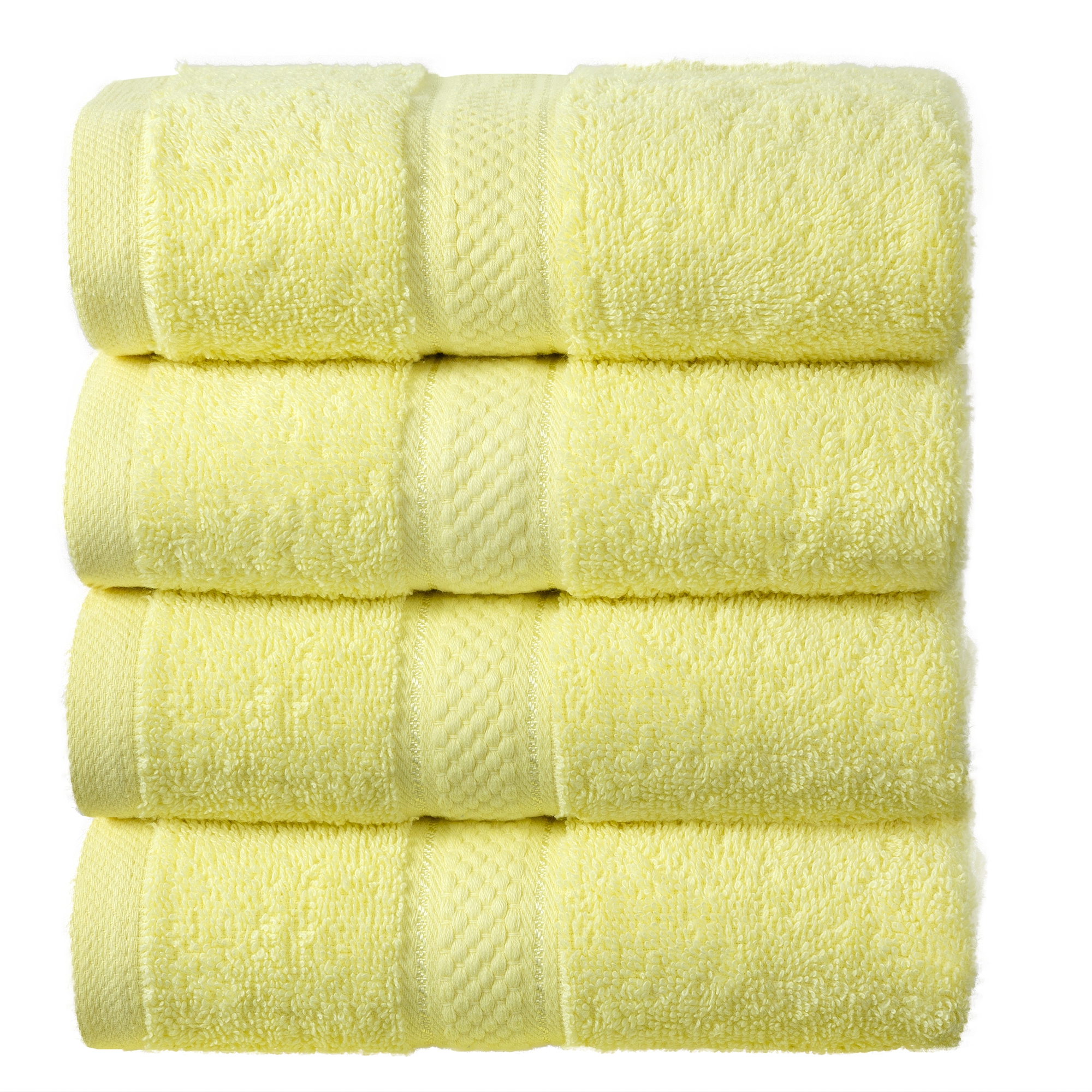 Bale Set 4pcs Lemon Plain Hand Towel