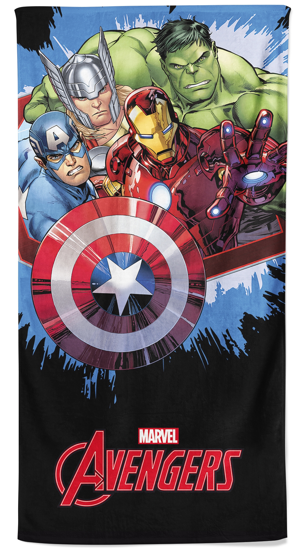 Avengers Superheros Printed Beach Towel