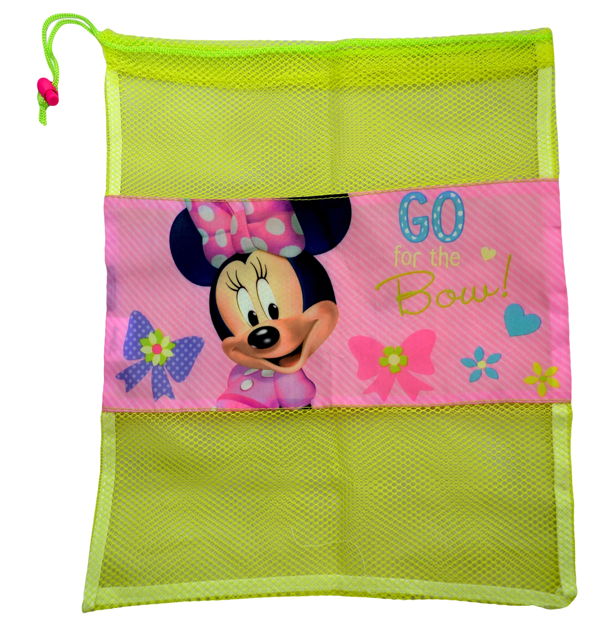 Disney Minnie Mouse Pull String School Mesh Bag