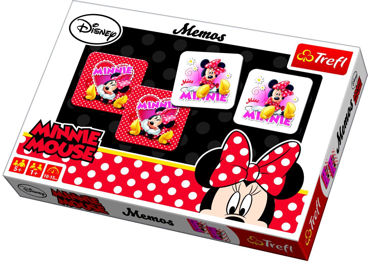 Disney Trefl Minnie Mouse 'Memos' Memory Game Puzzle