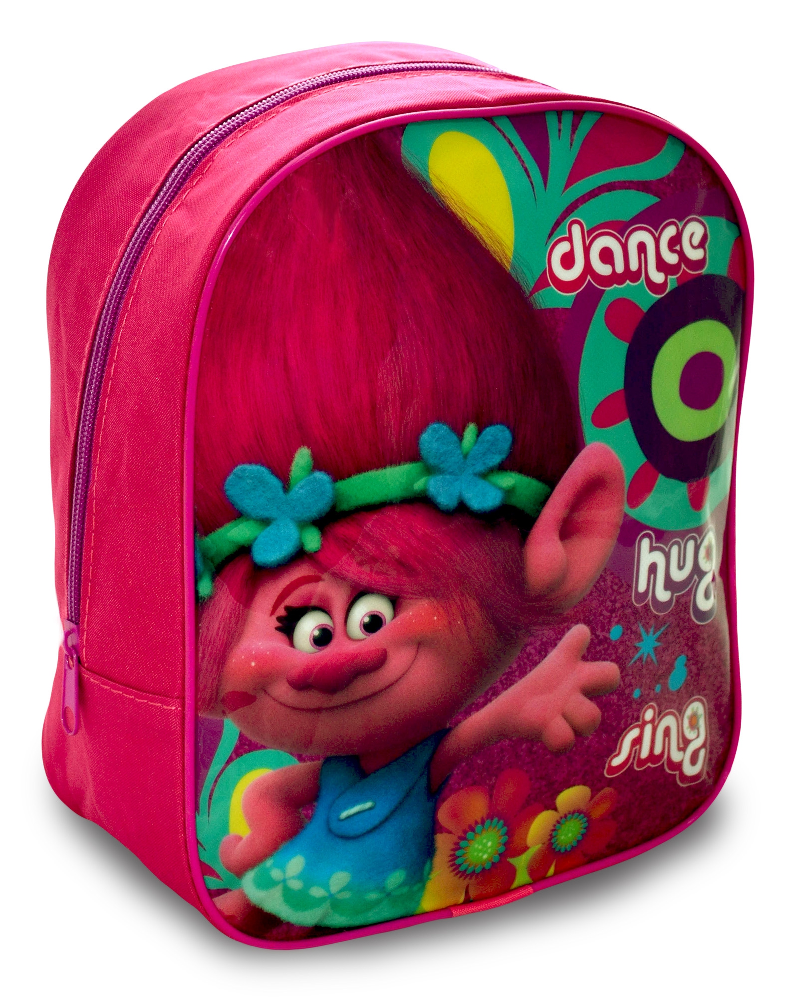 Trolls 'Poppy' Girls Nursery Mini School Bag Rucksack Backpack