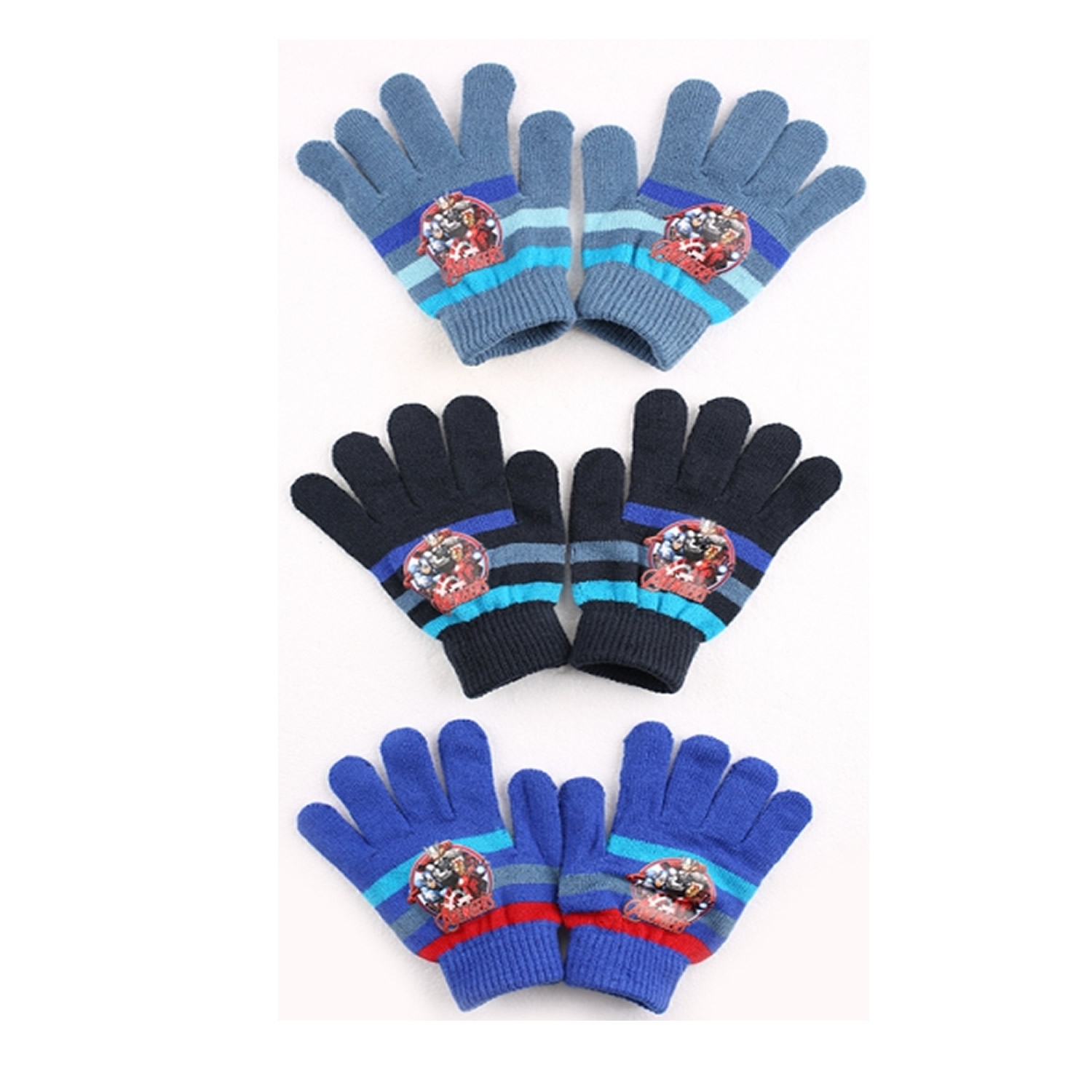 Marvel 'Avengers' Knitted Assorted Winter Gloves [1 random pair of gloves]