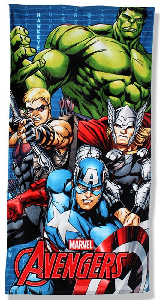 Marvel Avengers 'Force' Printed Beach Towel 5991328203707