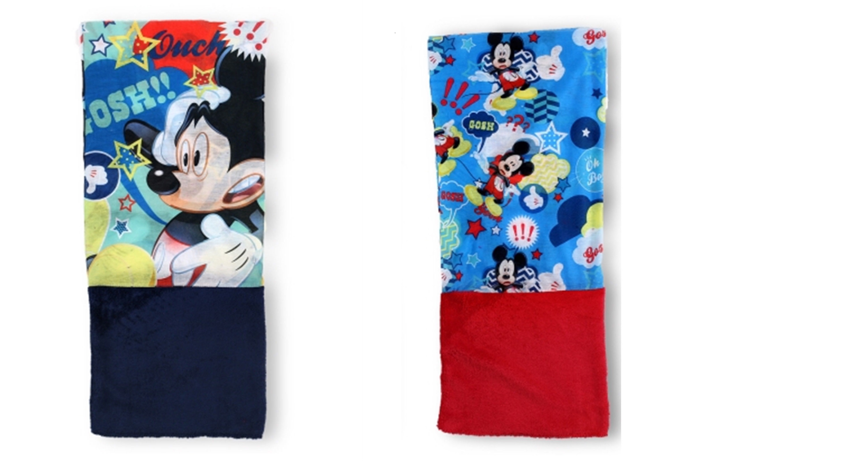 Disney Mickey Mouse 'Snood' Red, Blue Assorted Multi Purpose Scarf