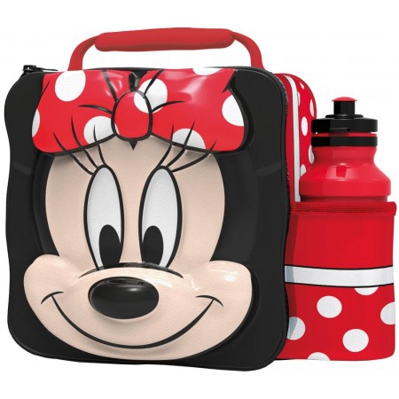 Disney Minnie Mouse 3d Lunch Bag with Bottle Box