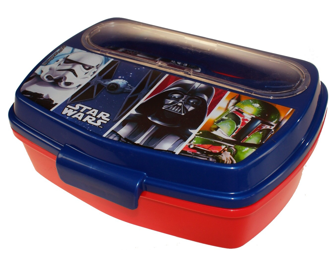 Disney Star Wars 'Classic' Boys School Sandwich Box with Cutlery Lunch