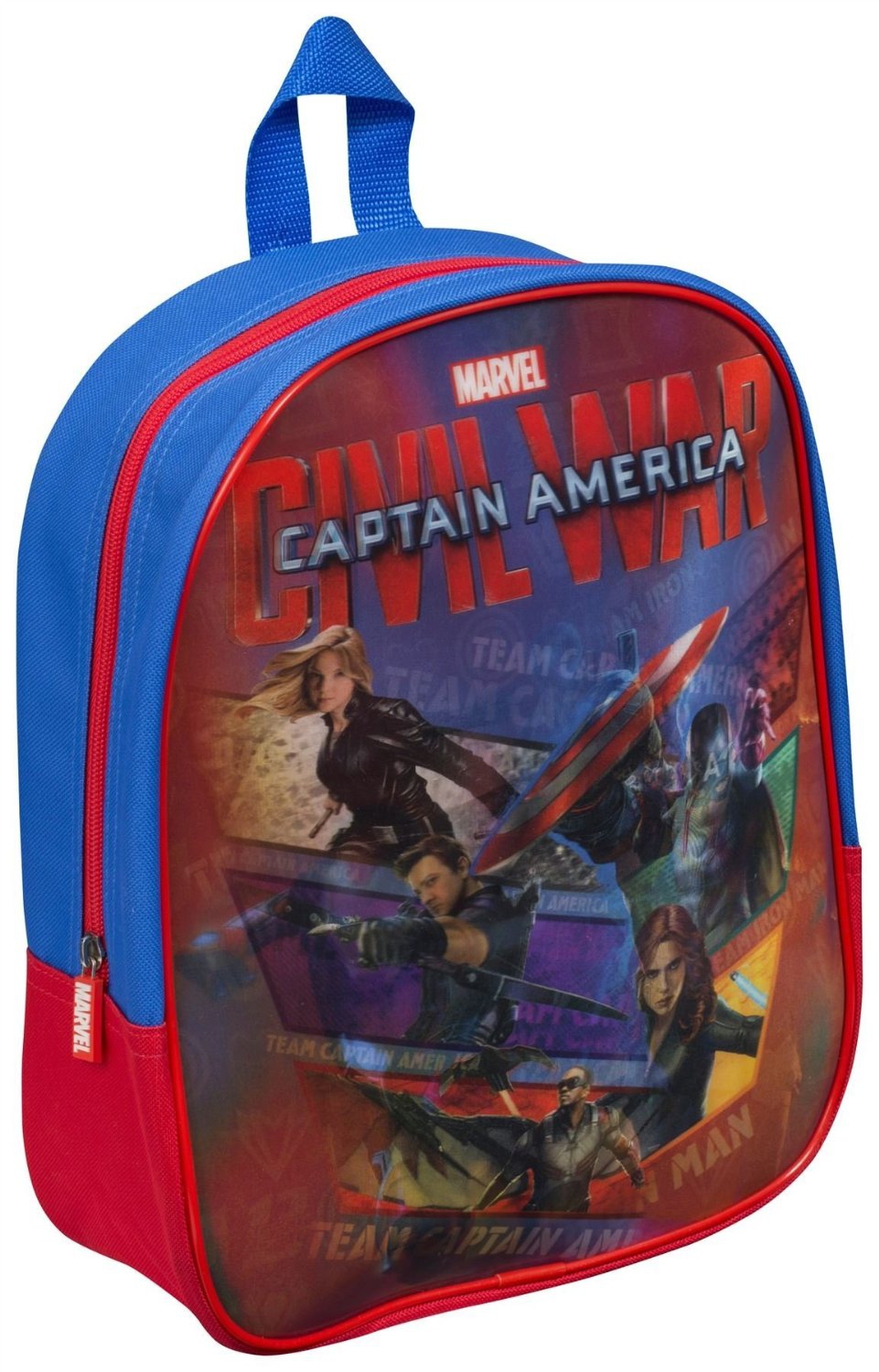 Captain America 'Civil War' Boys Junior Lenticular School Bag Rucksack Backpack