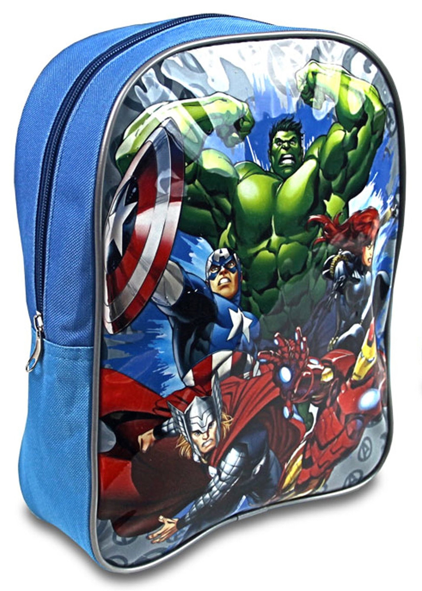 Avengers 'Superheroes' Pvc Front School Bag Rucksack Backpack