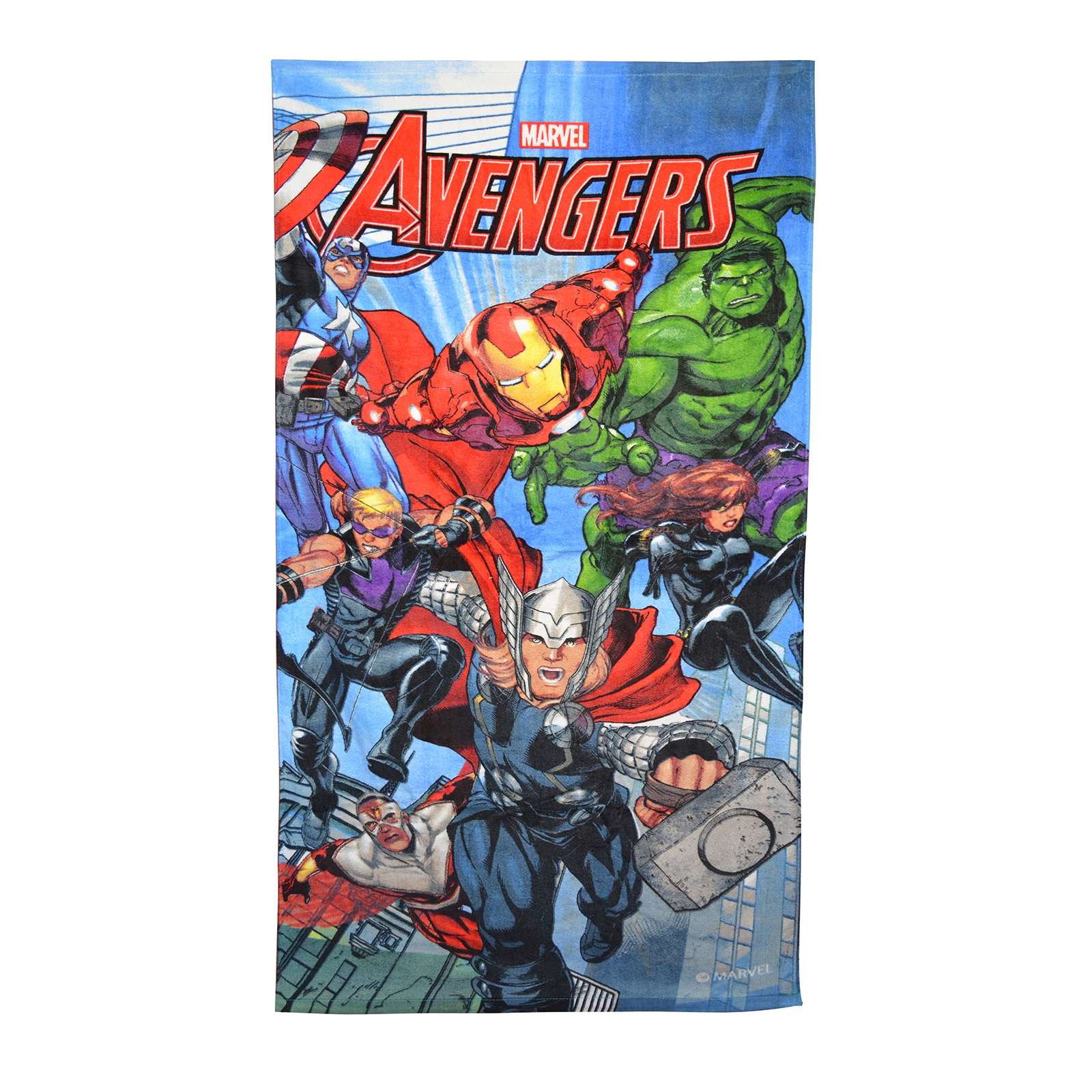 Marvel Avengers 'Assemble' Printed Beach Towel 8435333827017