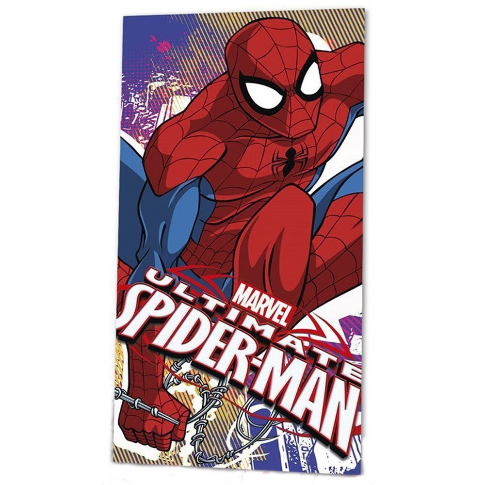 Spiderman 'Ultimate Strike' Boys Printed Beach Towel