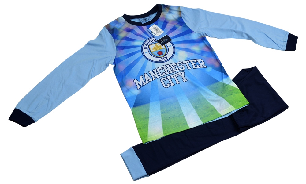 Manchester City FC Football 3-12 Years Pyjama Set