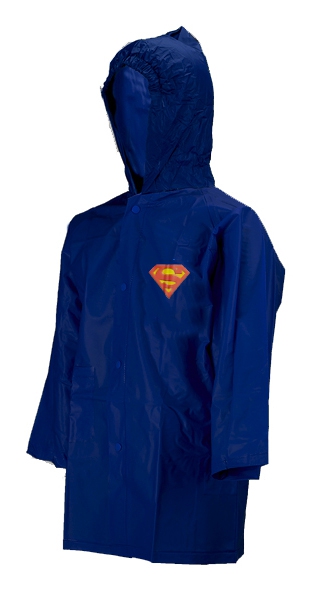Superman Dark Blue 8 Years Raincoat