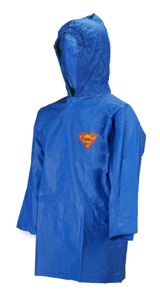 Superman Light Blue 8 Years Raincoat