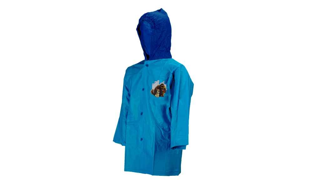 The Secret Life of Pets Light Blue 4 Year Raincoat