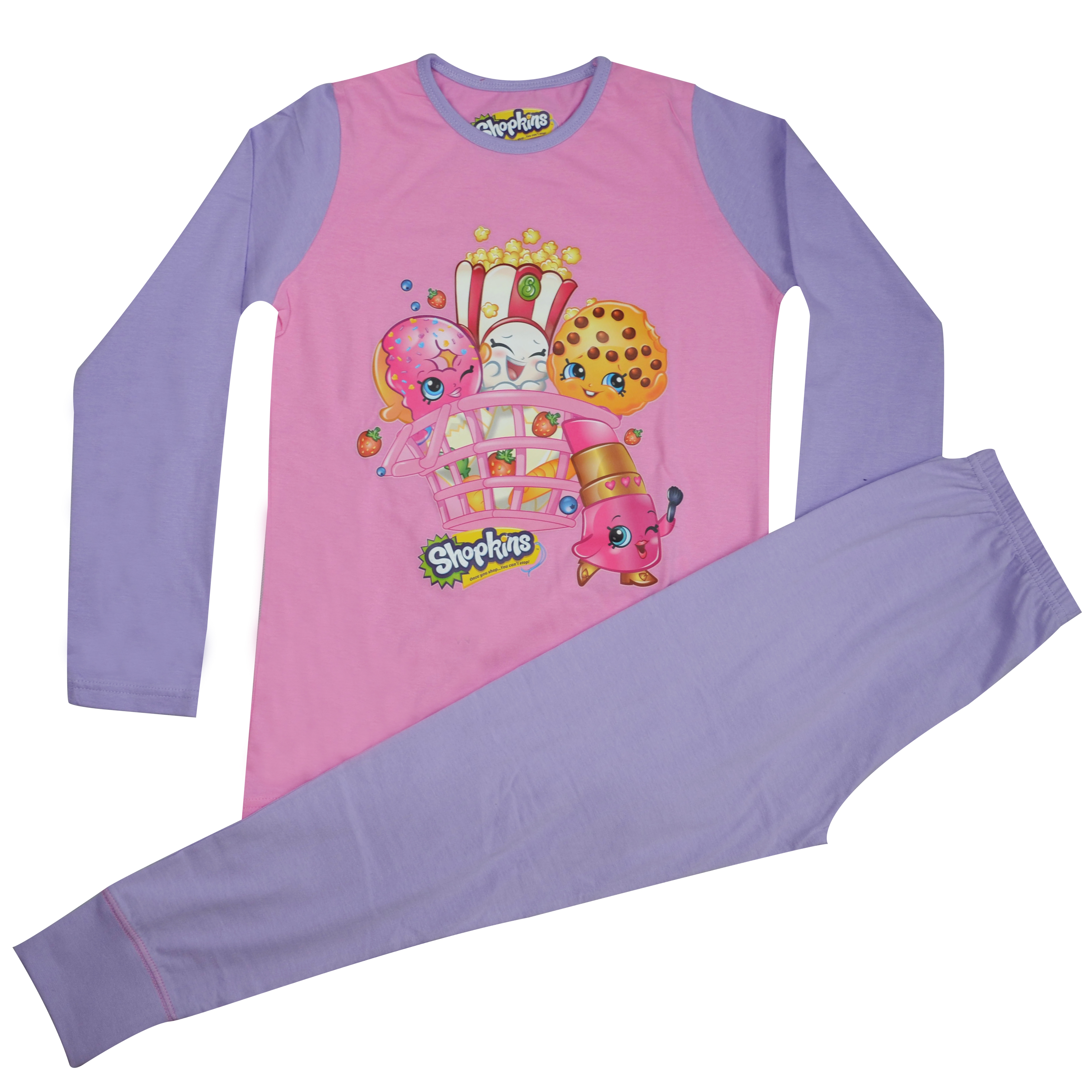 Shopkins Girls 'Shopaholic' 4-10 Years Pyjama Set 8438514795457