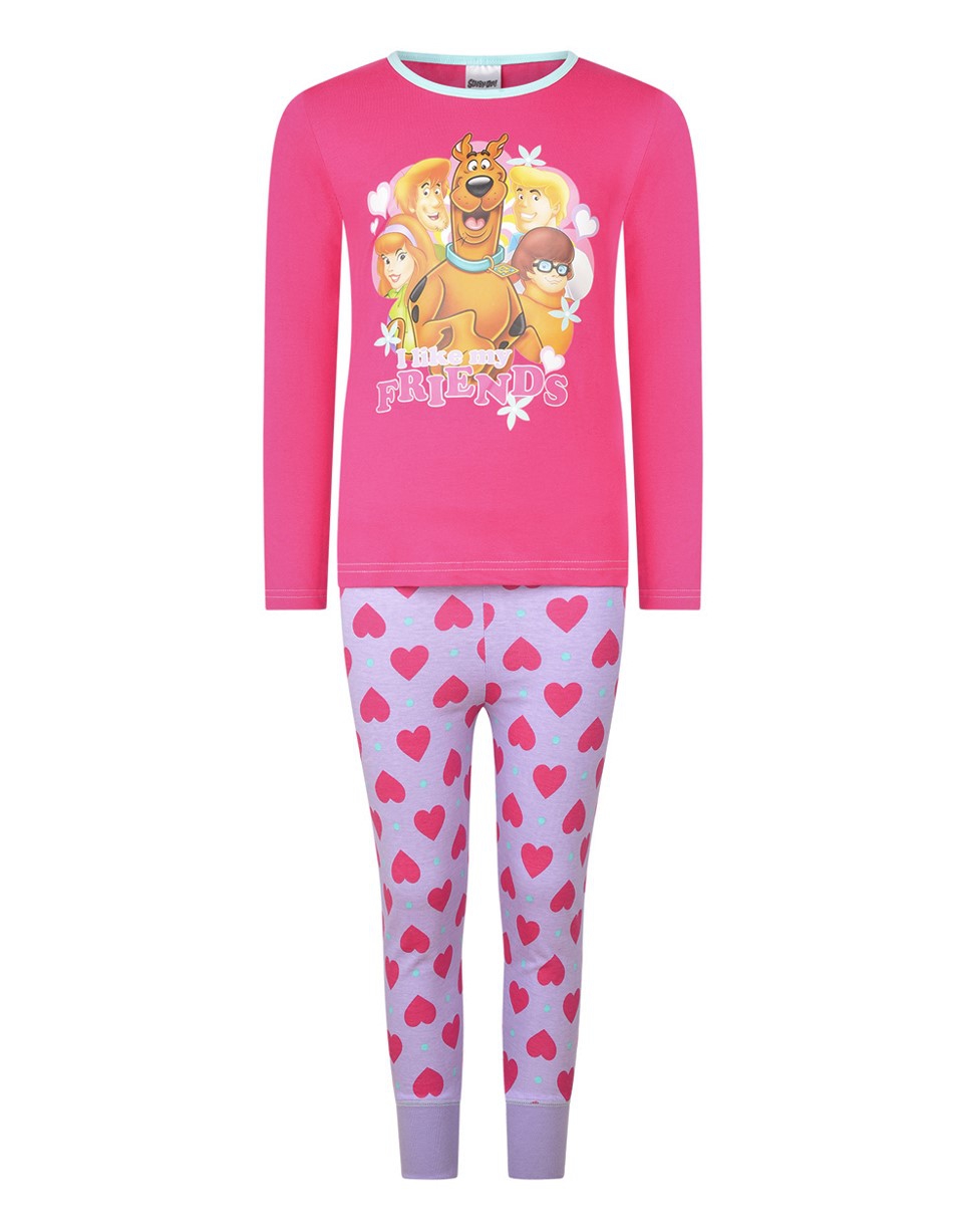 Scooby Doo Girls Pyjama Set 7 8 Years