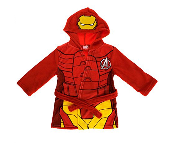Avengers Hero 'Iron Man' Dressing Gown 2 3 Years