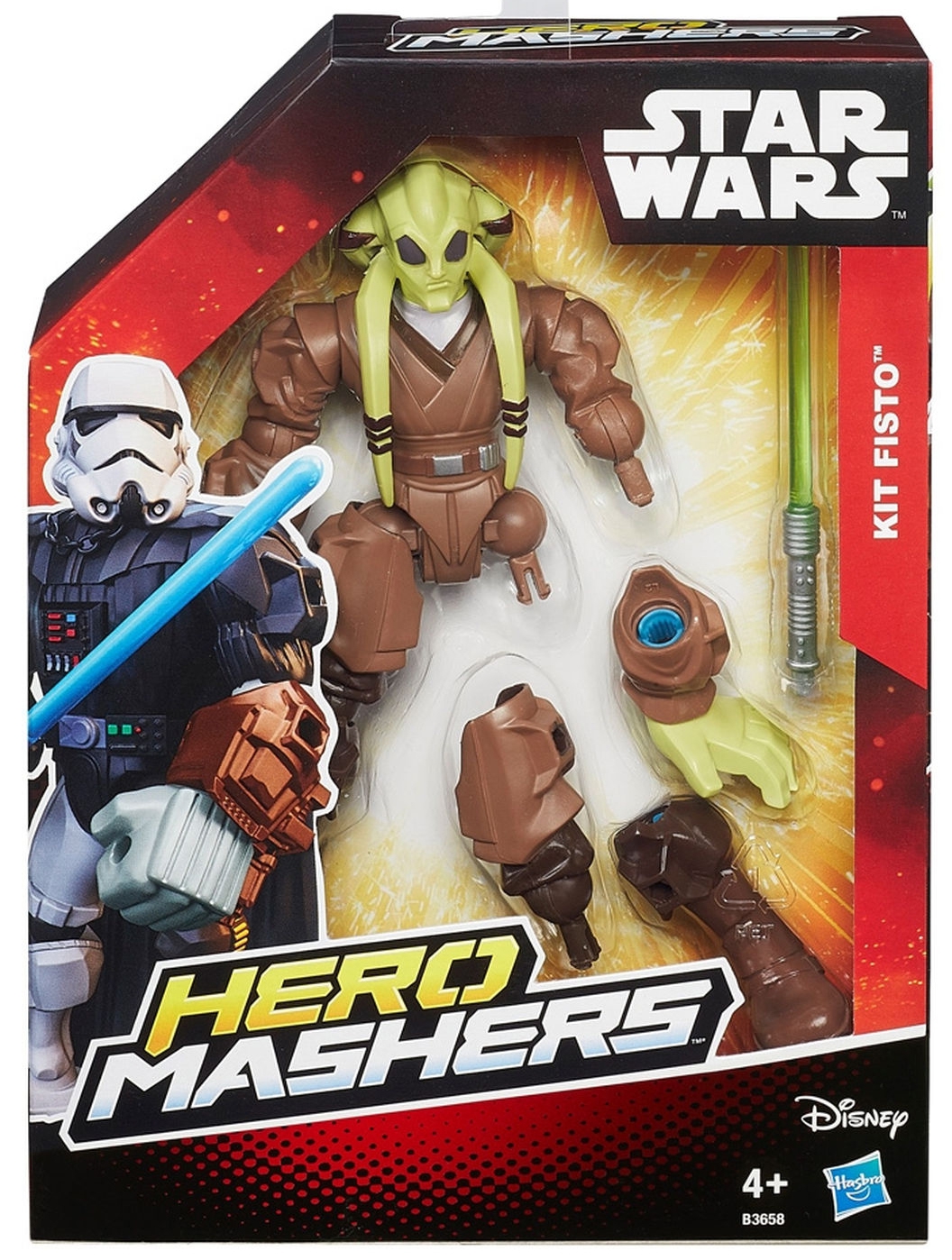 Disney Star Wars 'Kit Fisto' Hero Mashers 6 inch Figure Toy