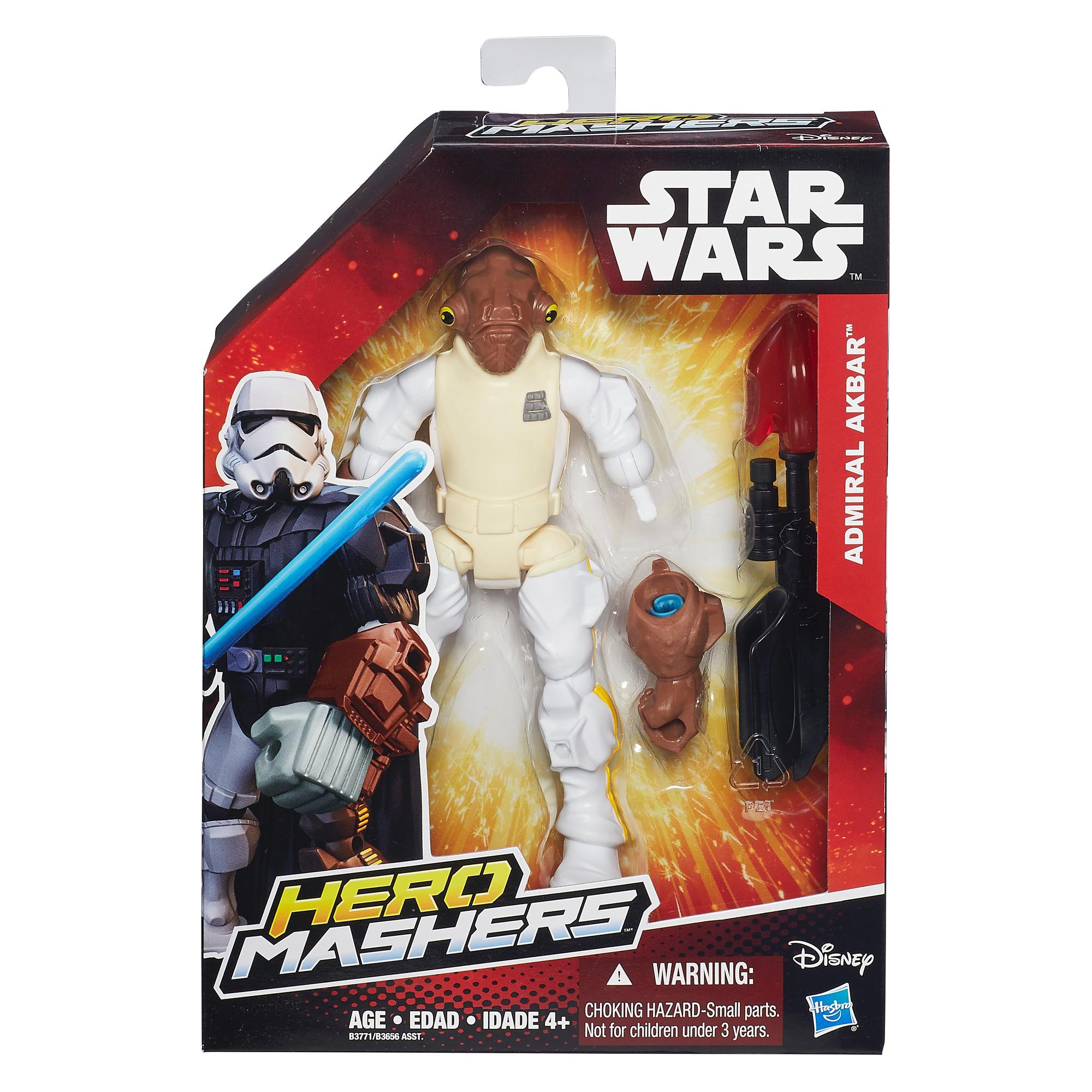 Disney Star Wars 'Admiral Akbar' Hero Mashers 6 inch Figure Toy