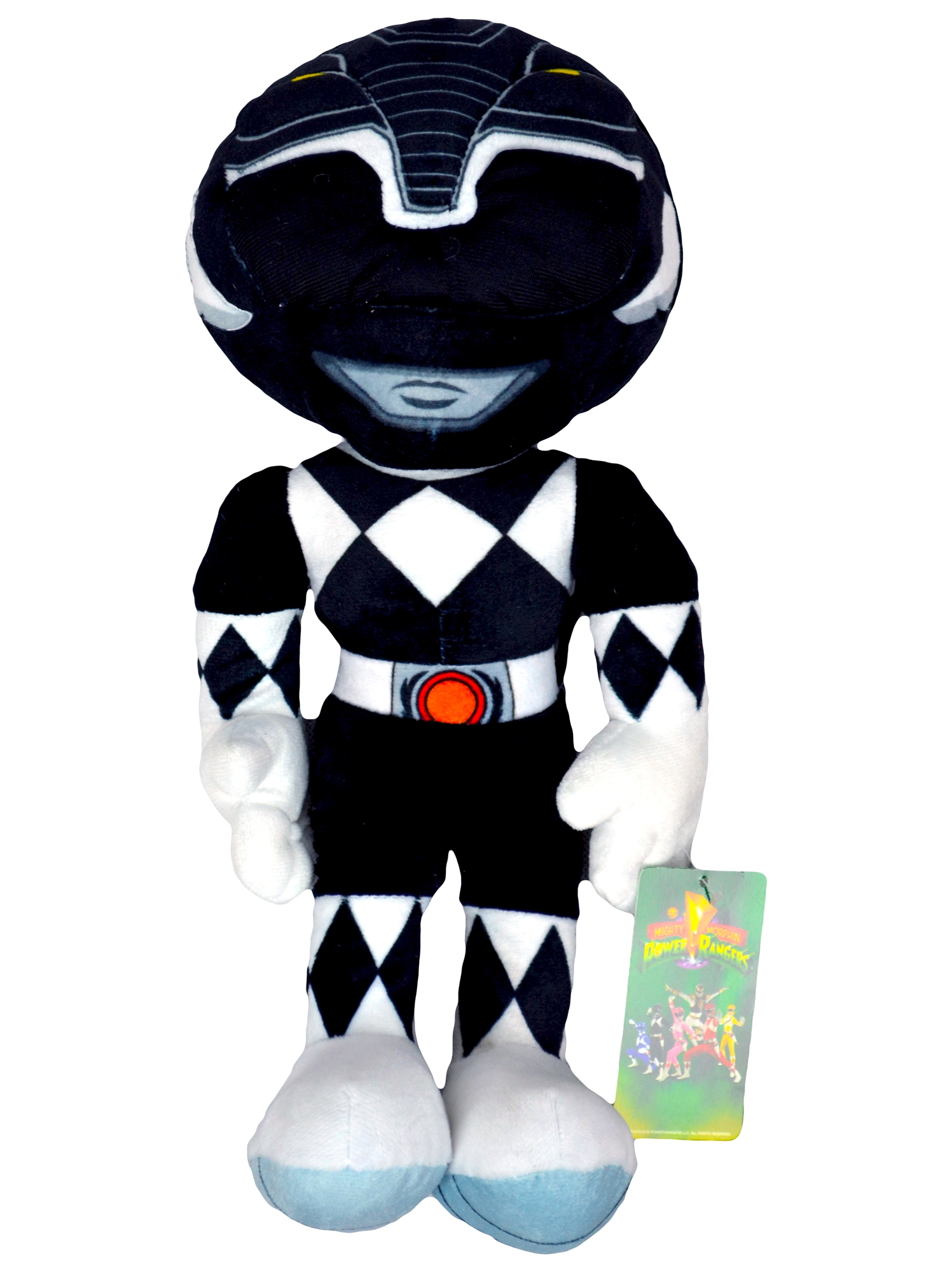 Power Rangers Mighty Morphin 'Black Ranger' 33cm Plush Soft Toy
