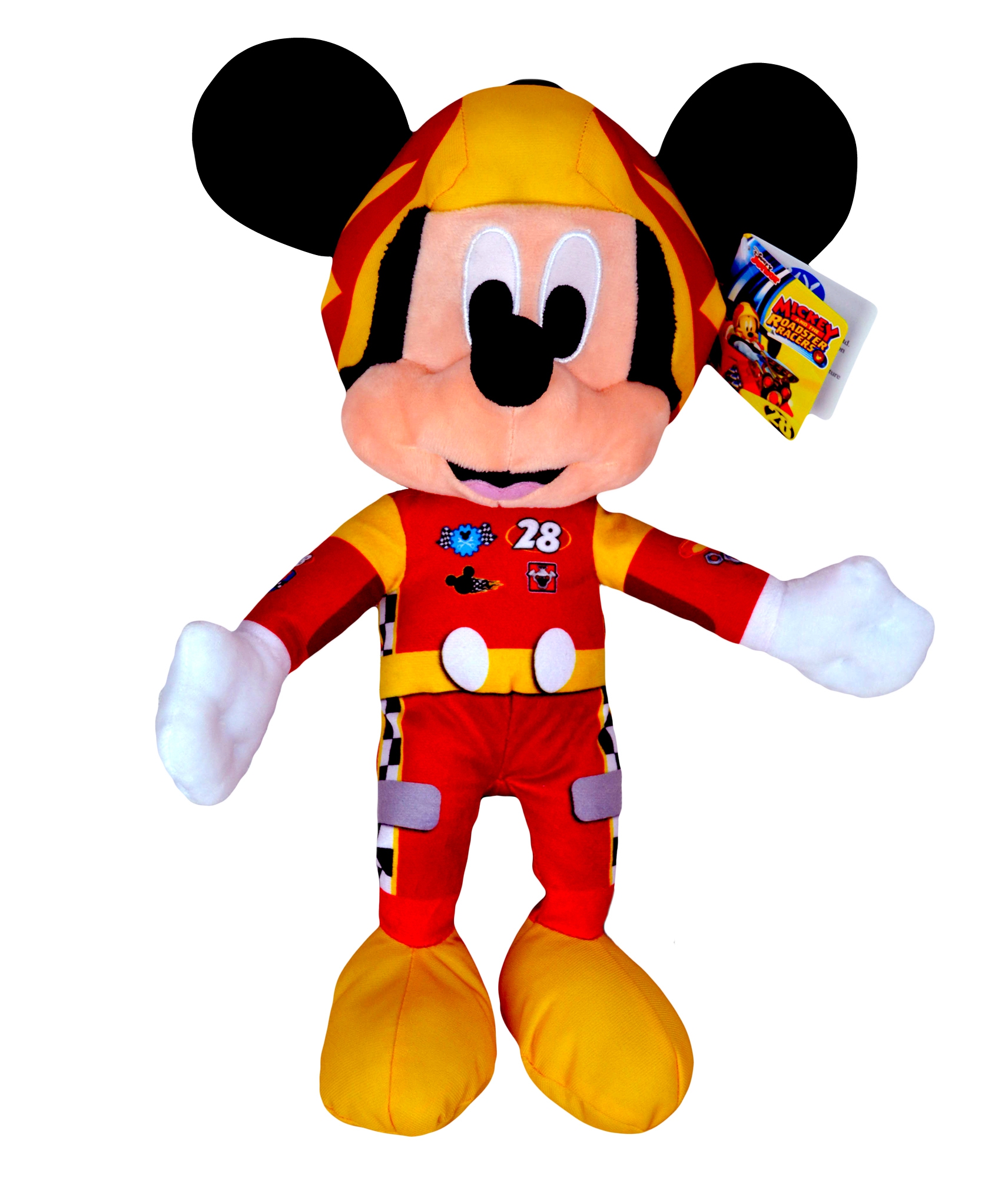 Disney Mickey and The Roadster Racers 'Mickey Mouse' 12 inch Plush Soft Toy