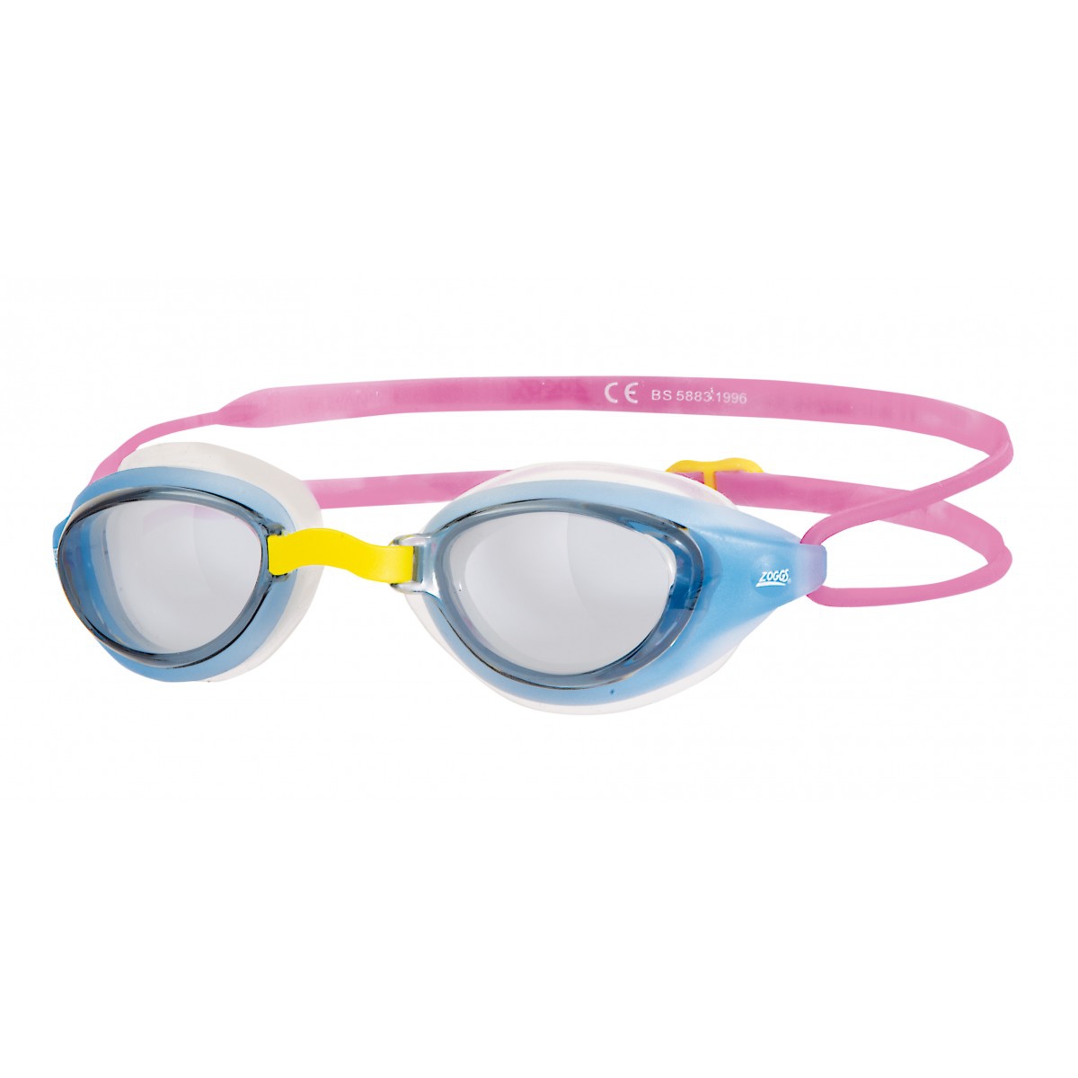 Sonic Air Junior 'Blue & Pink' Swimming Goggles 6-14 Years Pool