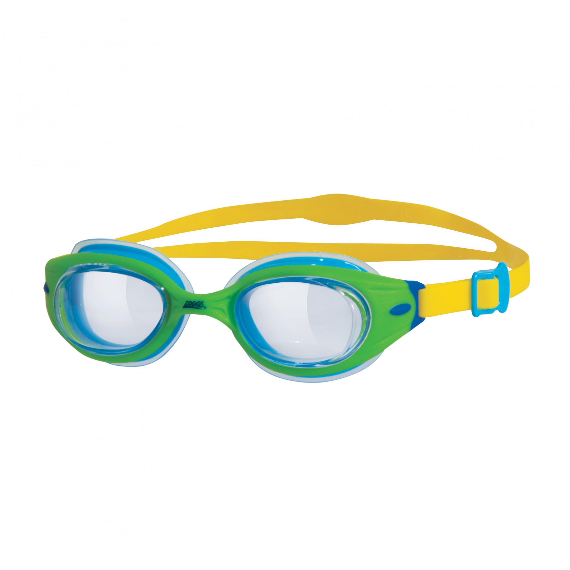 Little Sonic Air 'Green' Swimming Goggles 0-6 Years Pool