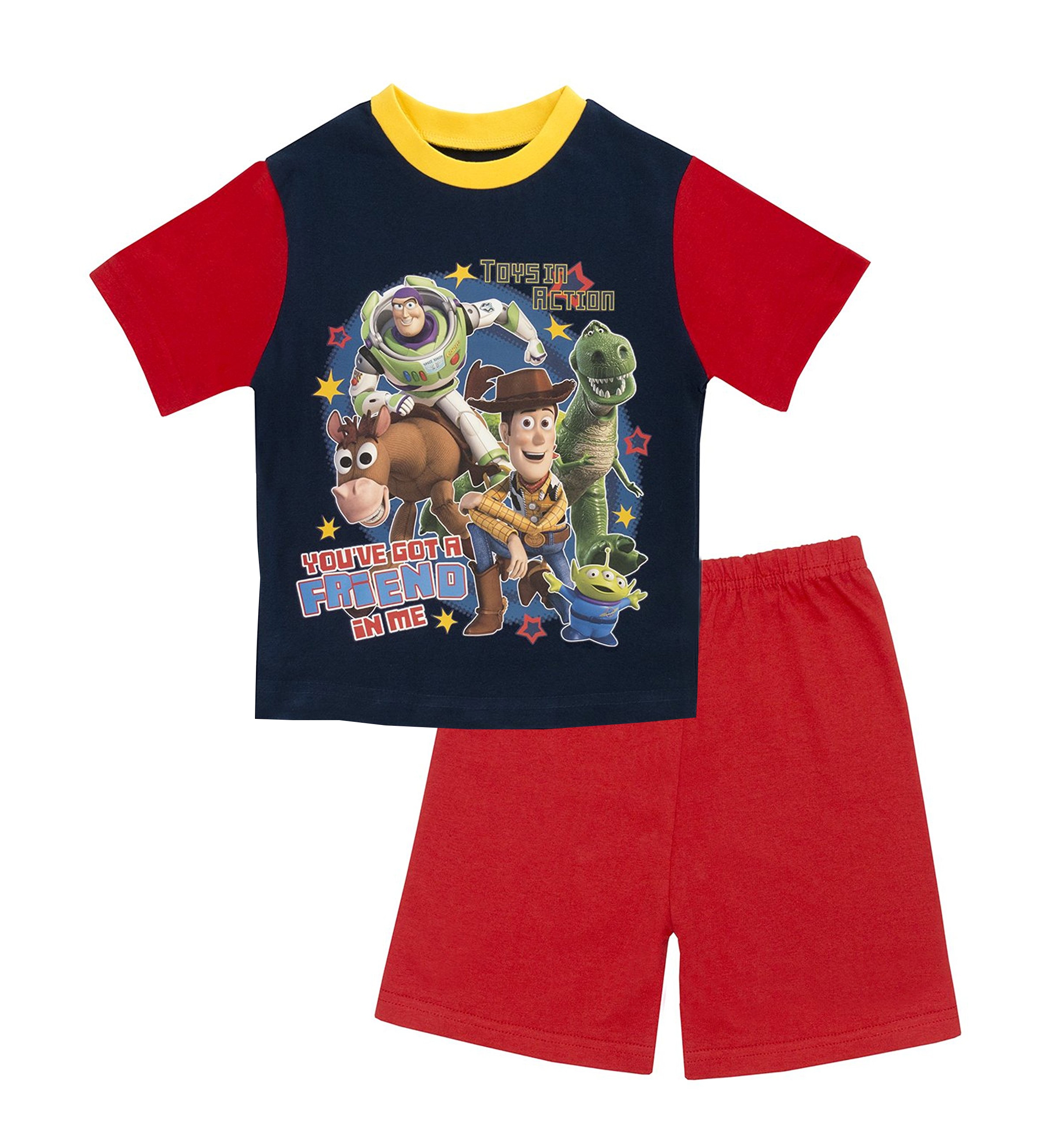 Disney Toy Story 'Friends' Boys Short Pyjama Set 3-4 Years