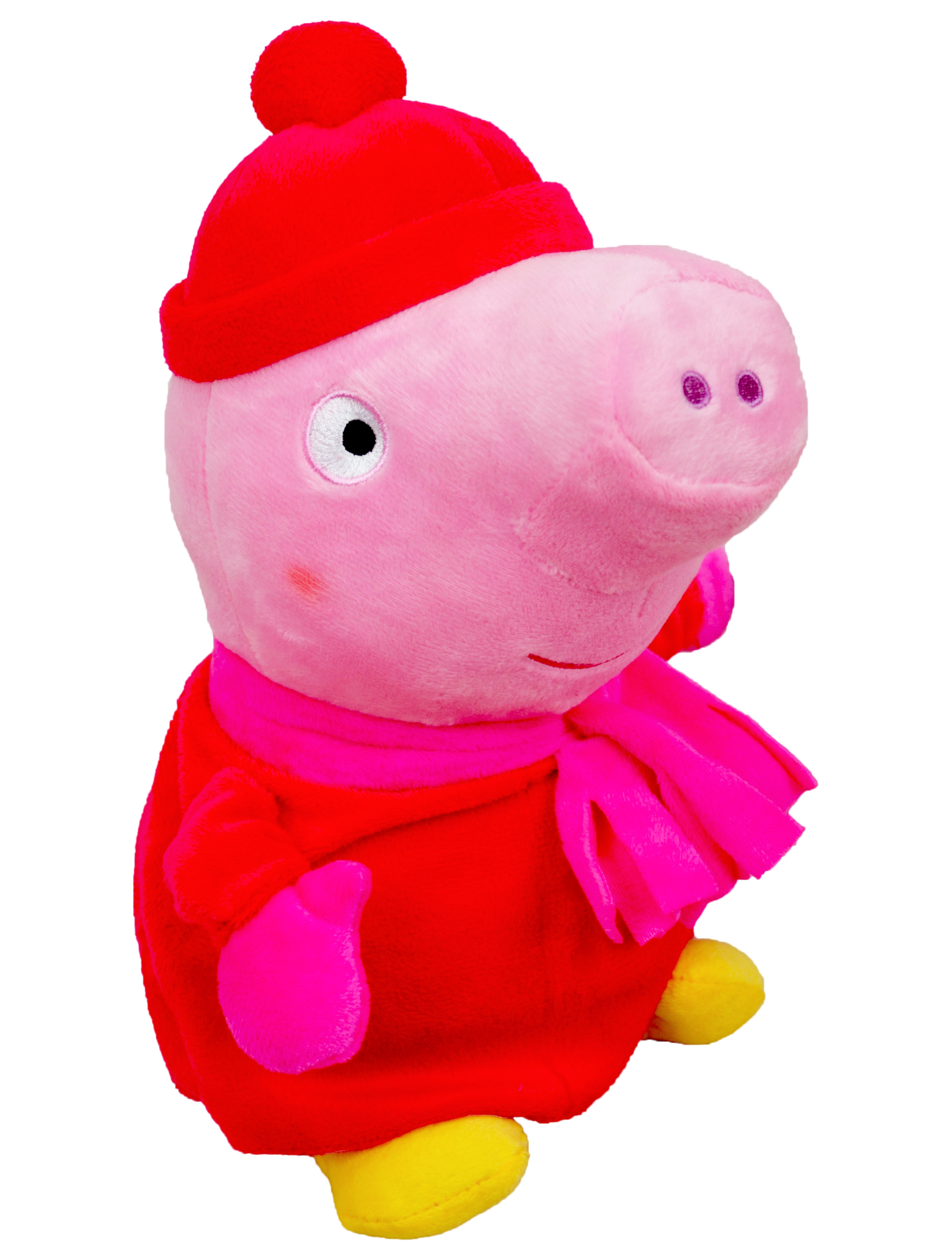 Peppa Pig 'Peppa' Winter 27cm Plush Soft Toy