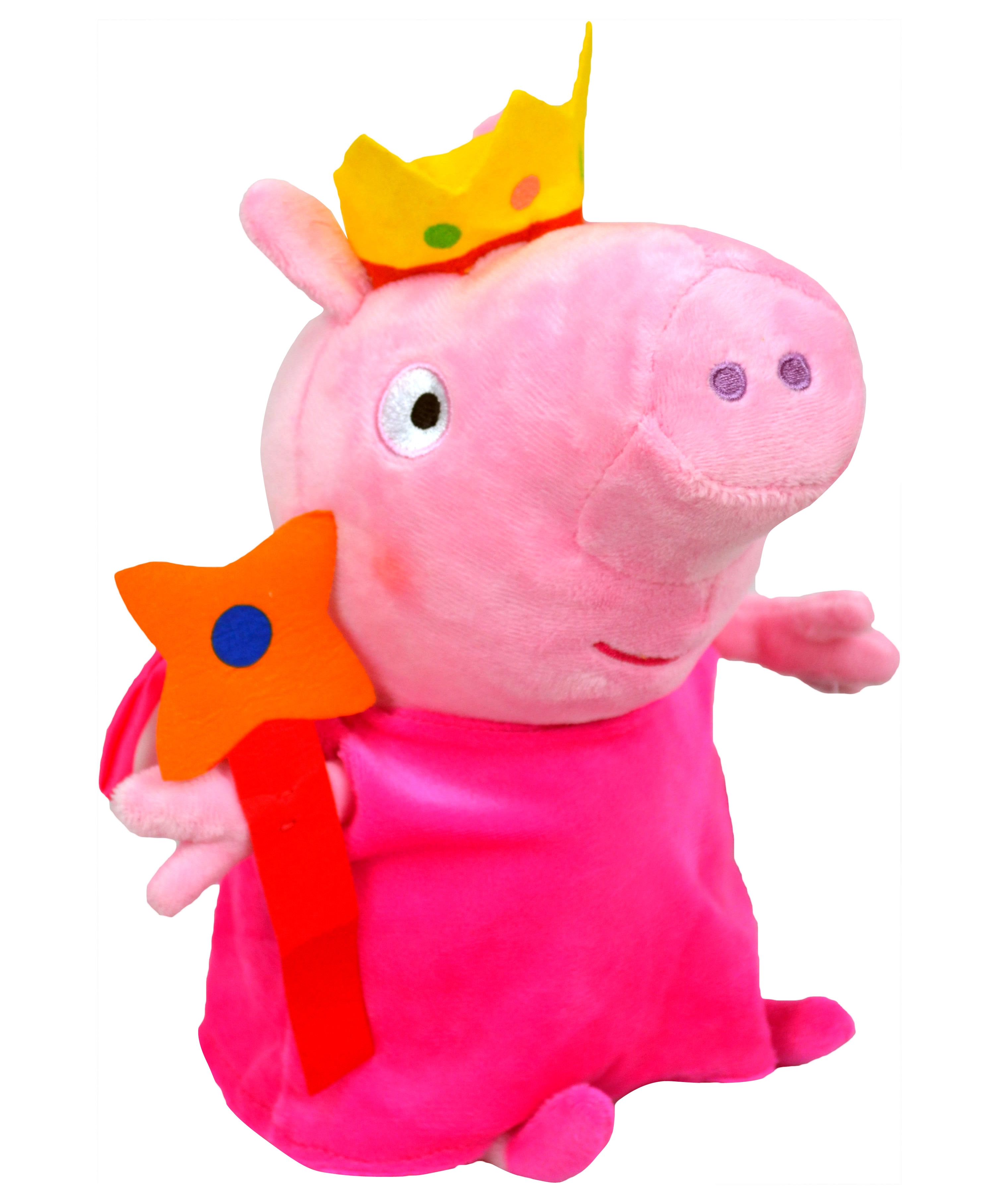 Peppa Pig 'Peppa' Queen 27cm Plush Soft Toy