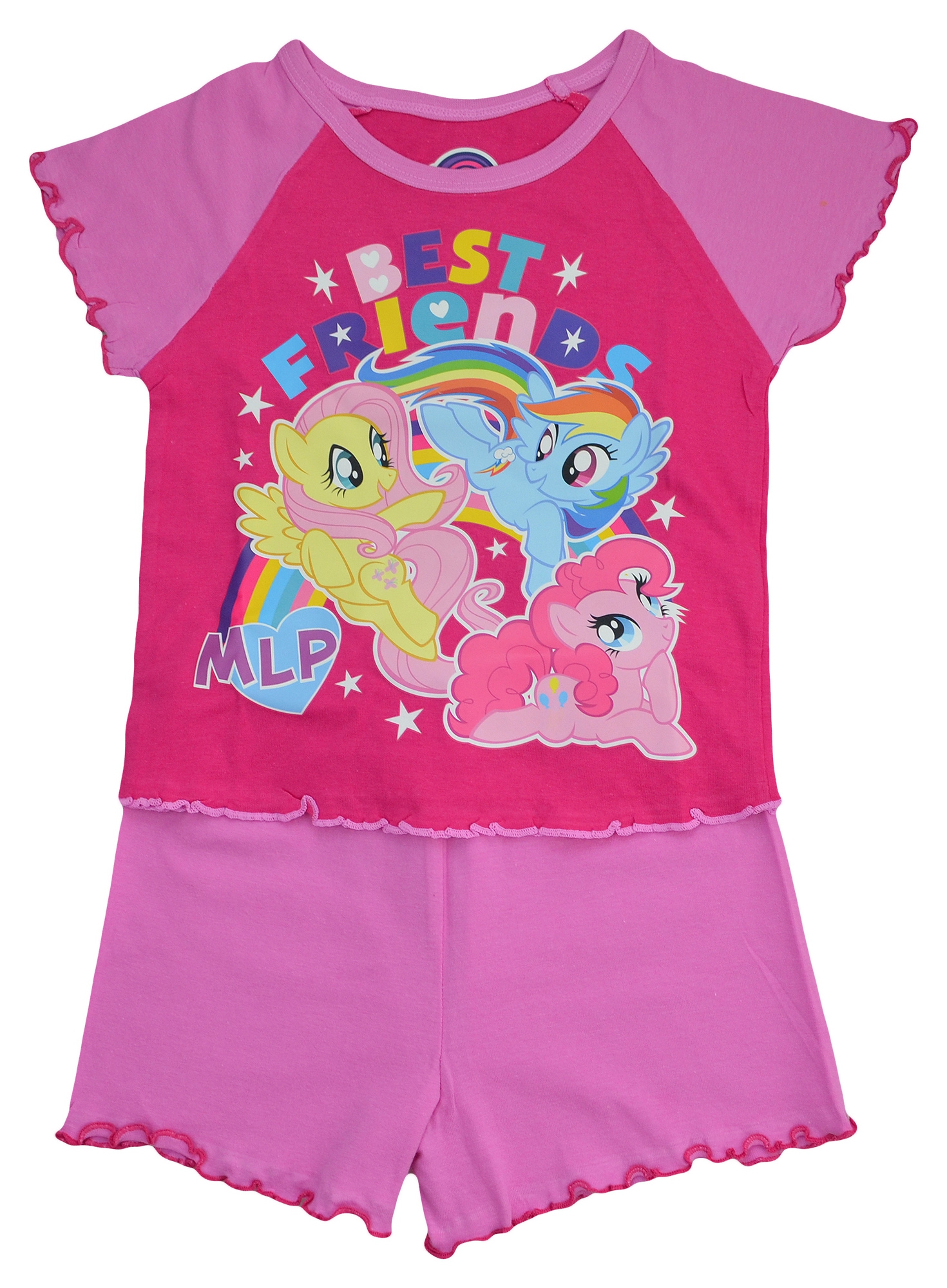 My Little Pony 'Best Friends' Girls Short Pyjama Set 18-24 Months