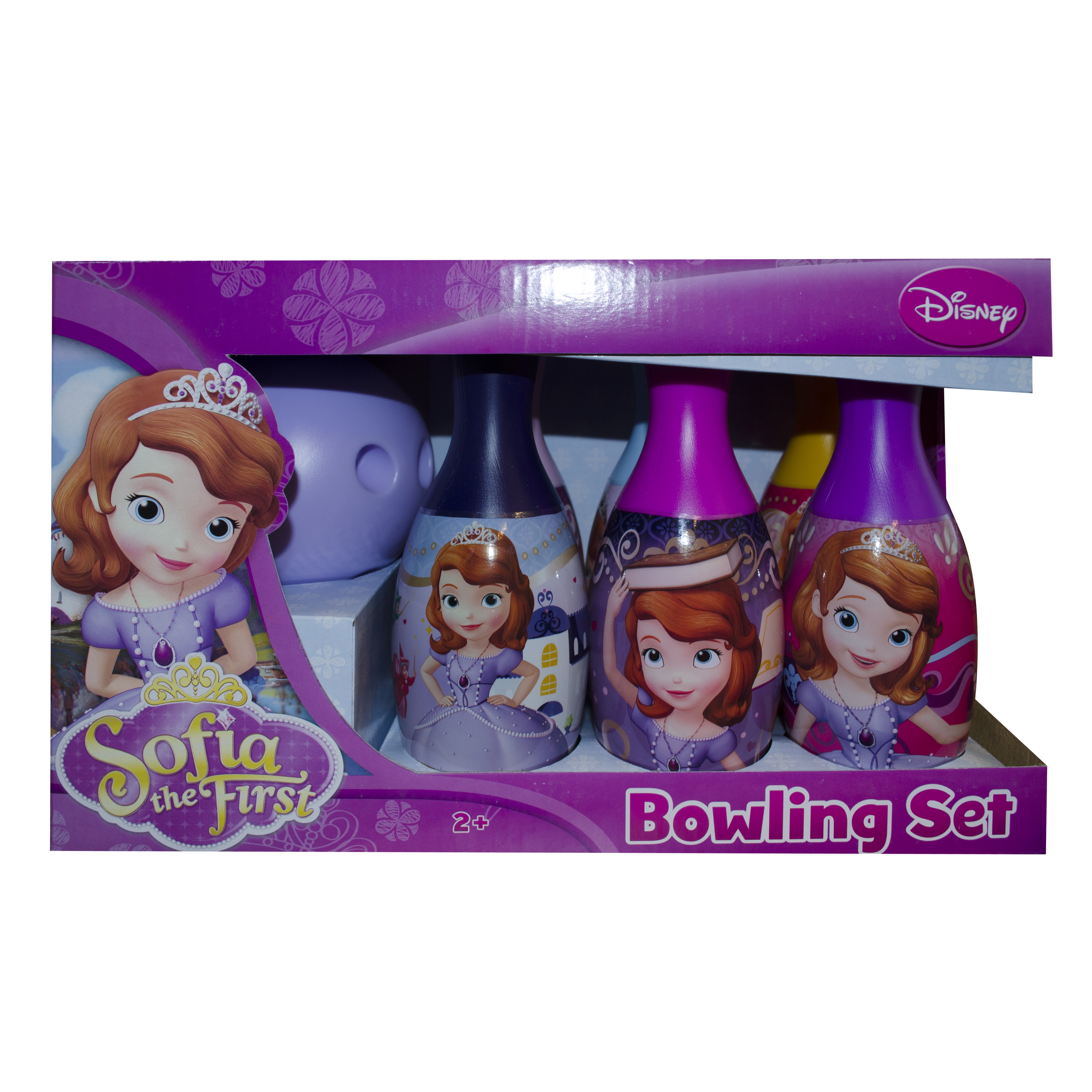 Disney Sofia The First '7 Piece' Bowling Set Toy