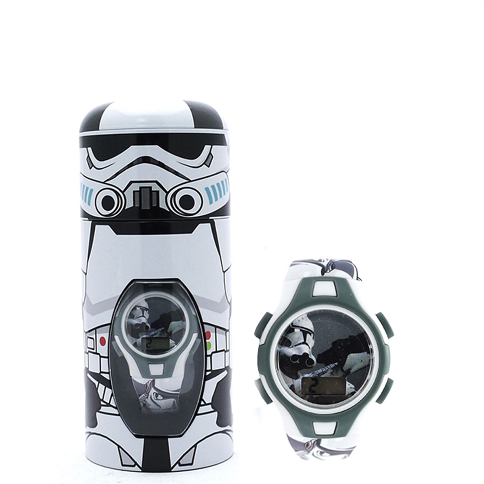 Disney Star Wars 'Stormtrooper' Digital Gift Metal Tin Wrist Watch