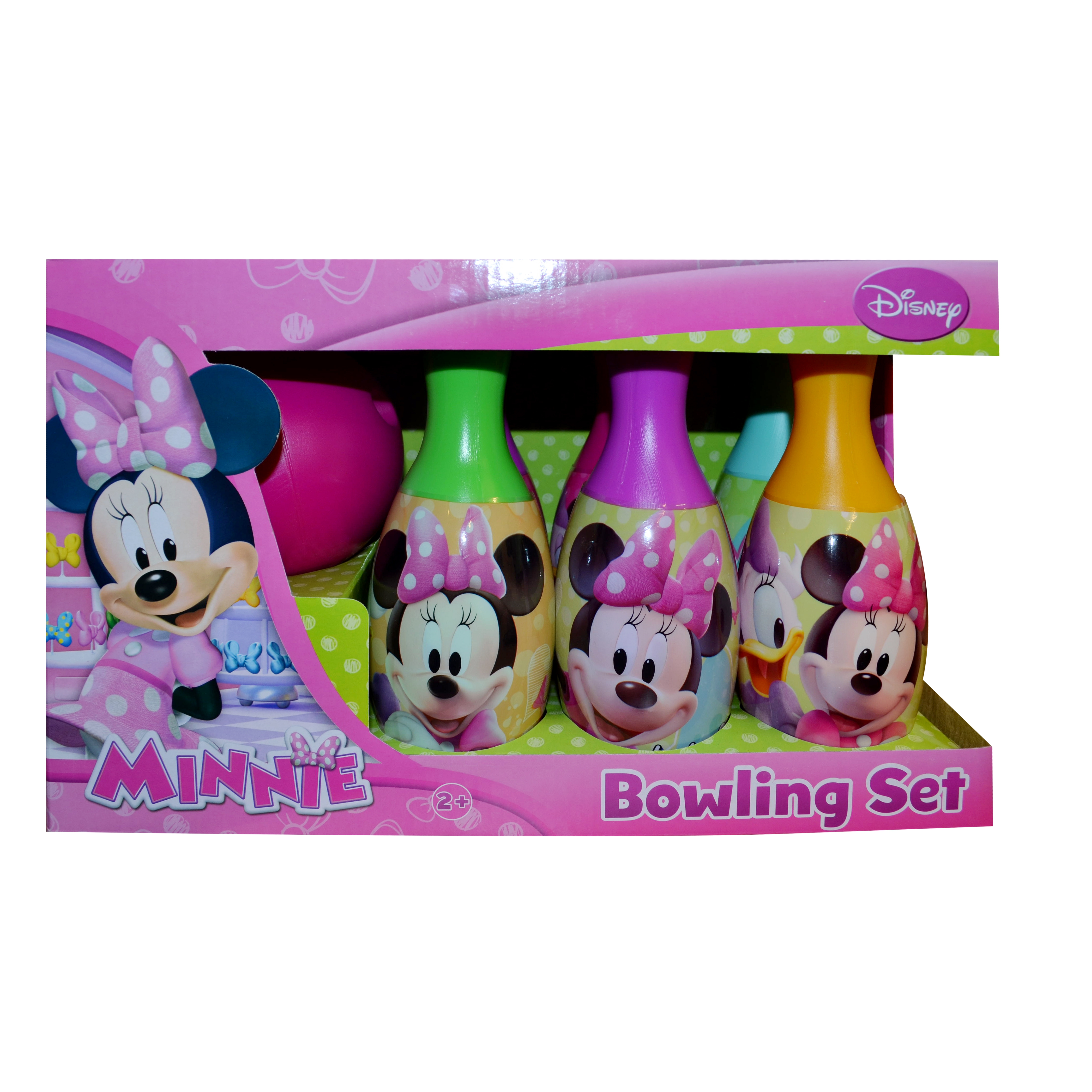 Disney Minnie Mouse 'Pretty' 7 Piece Bowling Set Toy