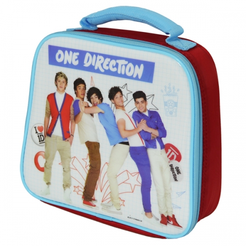 One Direction 'Grid Trapezoid' School Premium Lunch Bag Insulated