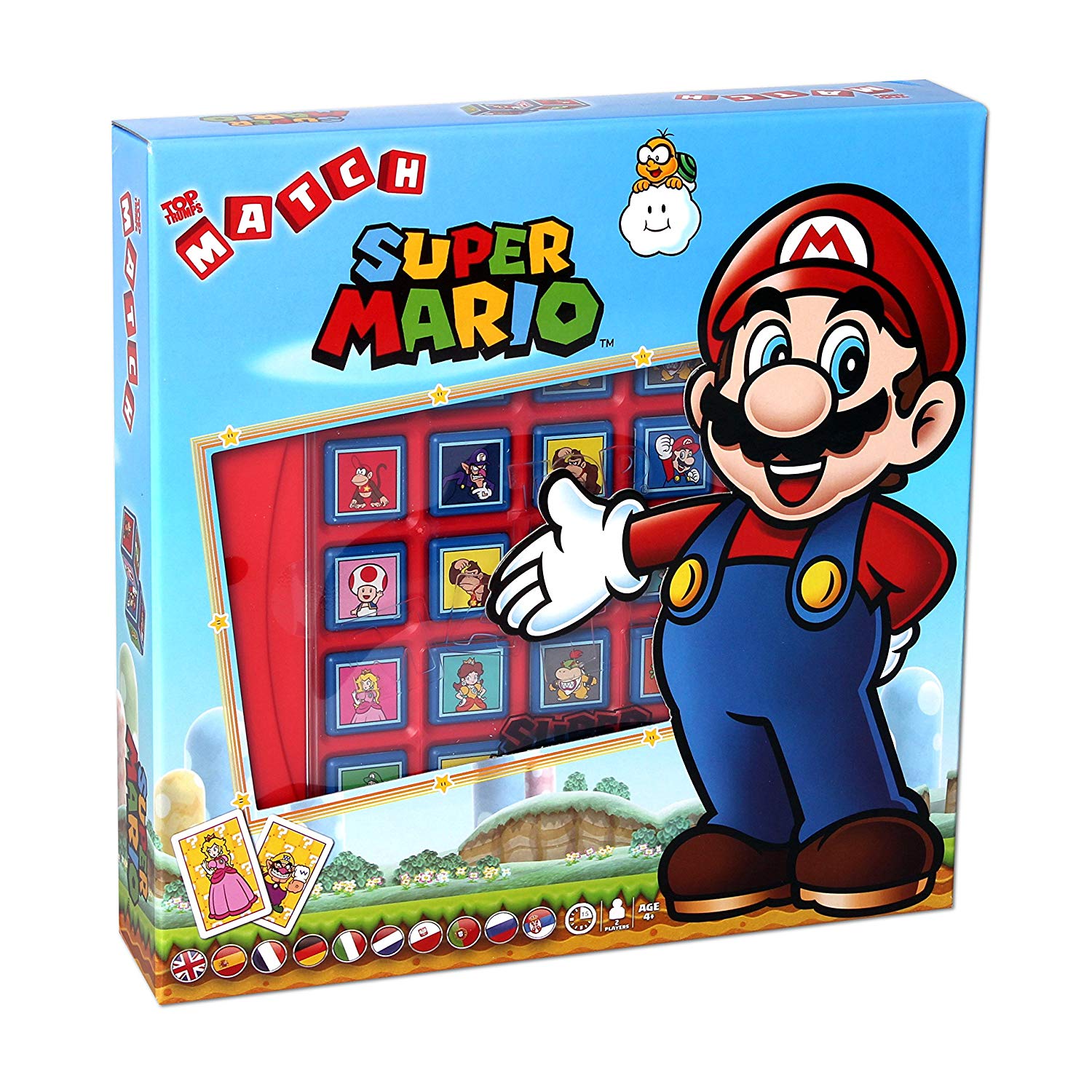 Super Mario Top Trumps Match Board Game