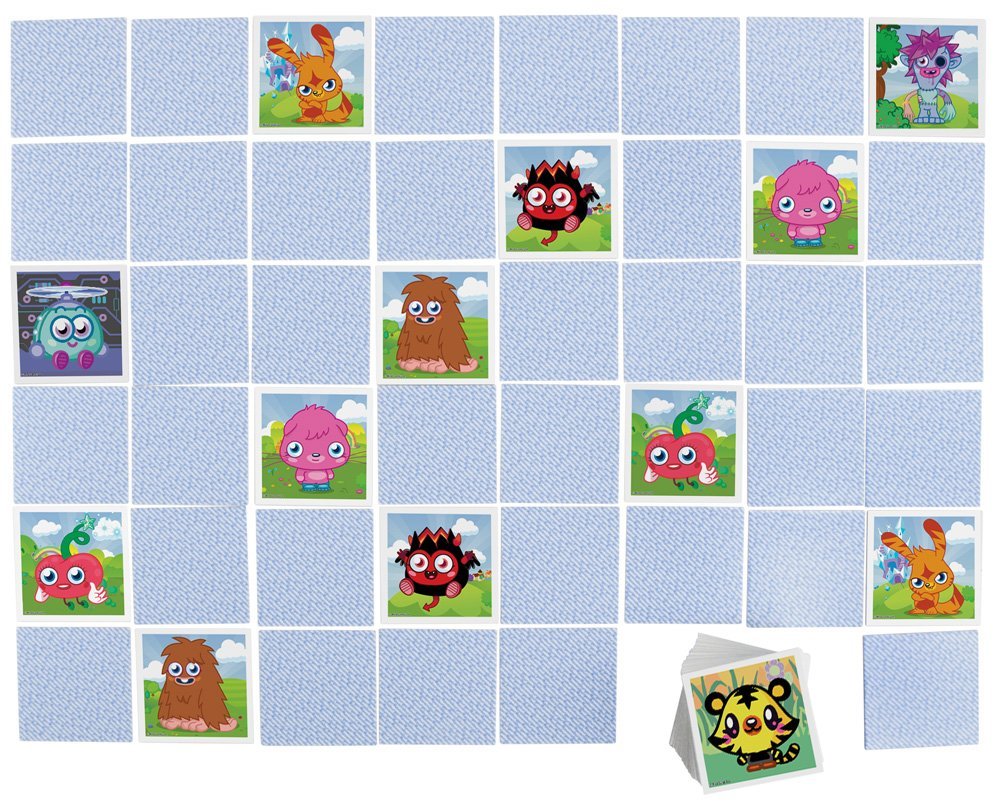 Moshi Monsters Mini Memory Game Puzzle